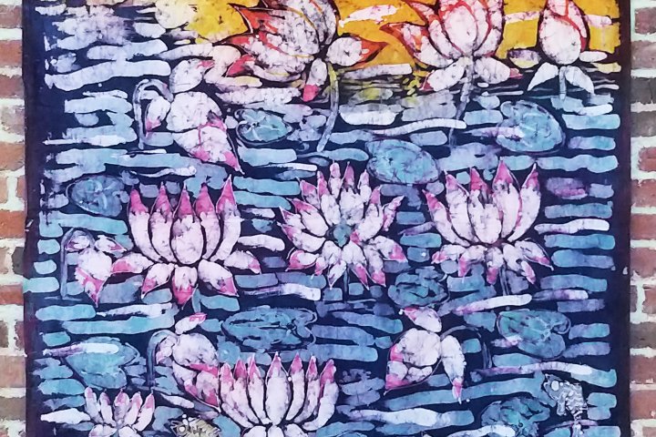 Batik work by the Indian Lutheran theolo ...