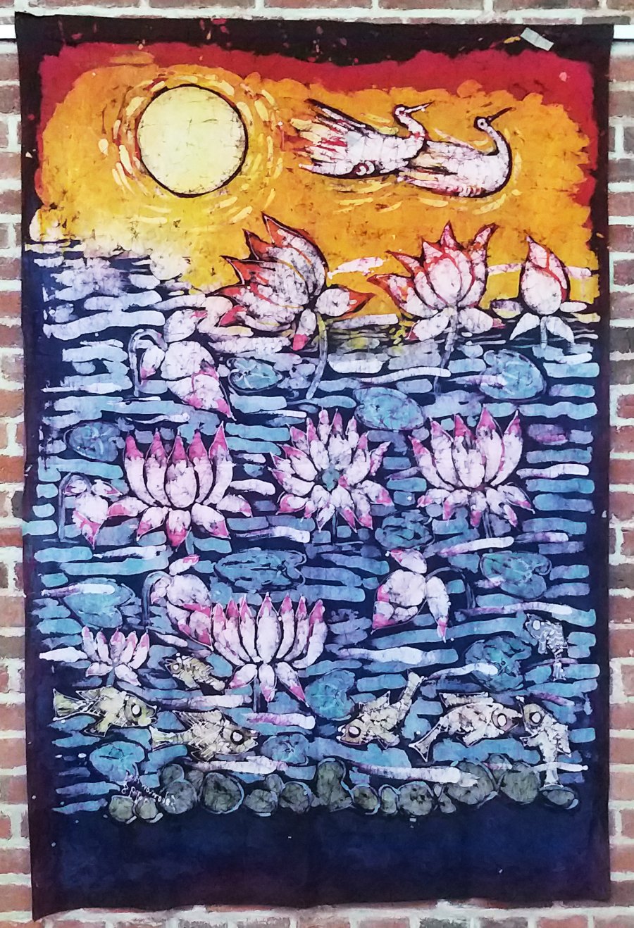 A batik piece from 1996.