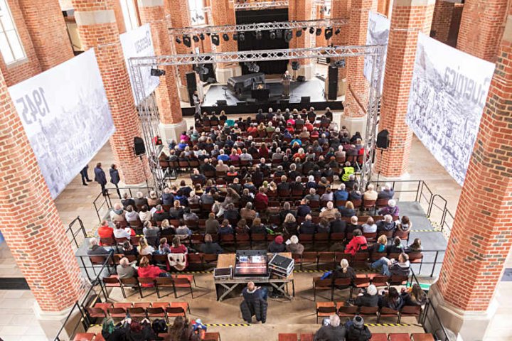 Eröffnung der Ausstellung am 7. März 2020 in der Dessauer Marienkirche